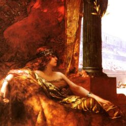 Benjamin Constant Orientalism Painting: L'Impératrice Théodora au Colisée
