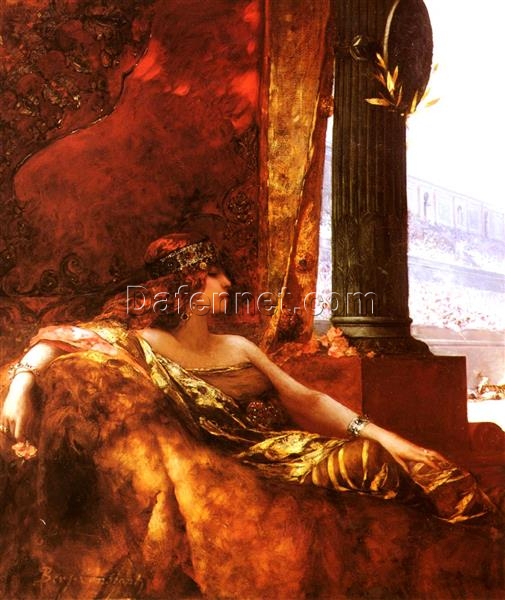 Benjamin Constant Orientalism Painting: L’Impératrice Théodora au Colisée