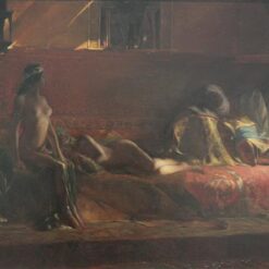 Les Chérifas by Benjamin Constant – Custom Oil Painting Reproduction of 1884 Orientalist Artwork