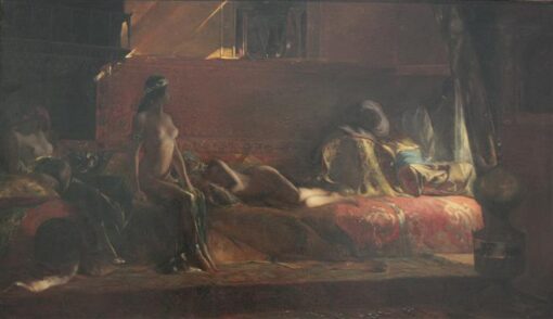 Les Chérifas by Benjamin Constant – Custom Oil Painting Reproduction of 1884 Orientalist Artwork