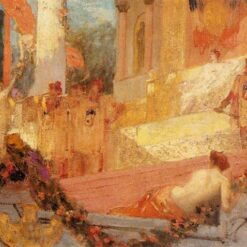Benjamin Constant’s Paris Welcoming the World – Custom Oil Painting Reproduction