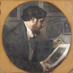 Buy Benjamin Constant Romanticism Portrait: Portrait of Emmanuel, Son of the Artist Oil on Canvas