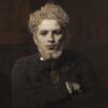 Portrait De Jeune Homme Barbu Dit L'Albinos by Benjamin Constant: Romanticism Oil Painting