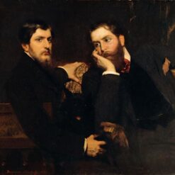 Fine Art Reproduction – Portrait of Two Sons by Benjamin Constant, Romanticism Portrait