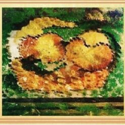 Georges Braque – Nature Morte aux Pommes (c.1906) – Fauvist Still Life in Oil on Terracotta