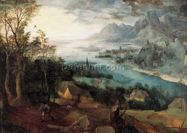 Parable of the Sower by Pieter Bruegel the Elder, 1557 – Northern Renaissance Oil Painting on Panel