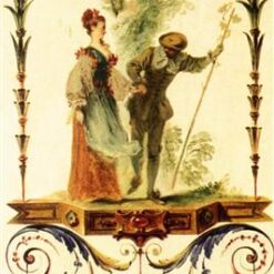 Buy Cajoler by Antoine Watteau – 1707-1708 Rococo Oil Painting Reproduction | DaFen Village Studio