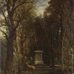 Romantic Landscape Wall Art – John Constable’s Cenotaph Painting, Custom Oil Reproduction on Canvas