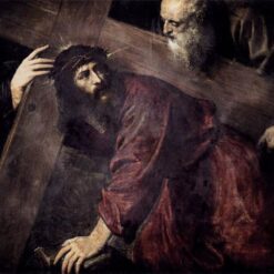 Christ Carrying the Cross – Titian, c.1565, Mannerist Religious Masterpiece