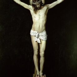 Velázquez’s Christ on the Cross – 1632 Baroque Oil Painting Reproduction for Religious Art Enthusiasts
