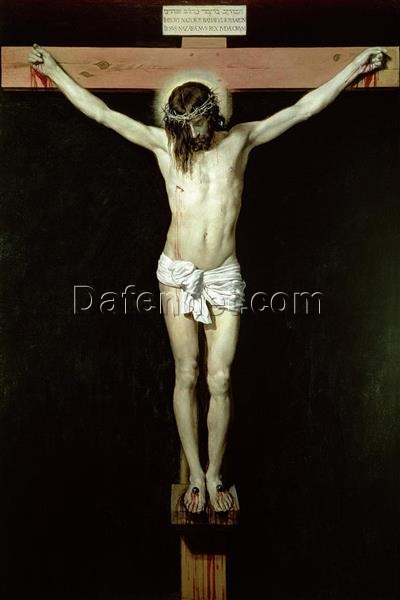 Velázquez’s Christ on the Cross – 1632 Baroque Oil Painting Reproduction for Religious Art Enthusiasts