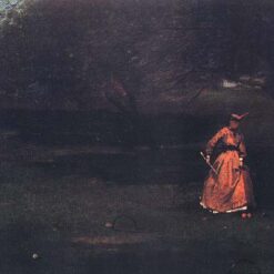 Buy Winslow Homer Realism Genre Painting: Croquet Players (1865) Oil on Canvas