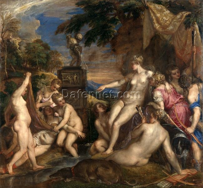 Emotional Depth in Titian’s Diana and Callisto – Mannerist Masterpiece, 1556-1559