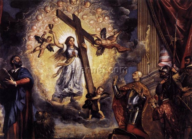 Doge Antonio Grimani Kneeling Before the Faith – Titian’s Allegorical Masterpiece