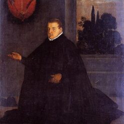 Velázquez Portrait of Don Cristóbal Suárez de Ribera – Baroque Oil Painting Reproduction for Historical Home Décor