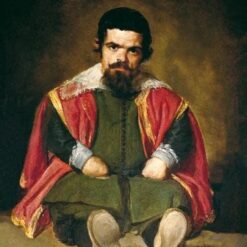 Don Sebastián de Morra by Diego Velázquez – Baroque Oil Portrait Reproduction from the Prado Museum