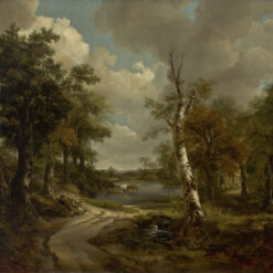 Thomas Gainsborough’s Drinkstone Park (Cornard Woodland) (c.1747) – Rococo Rural Landscape