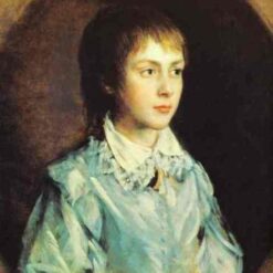 INSPIRED BY Thomas Gainsborough’s "Edward Richard Gardiner" – Custom Rococo Portrait Oil Painting | DaFen Village Studio
