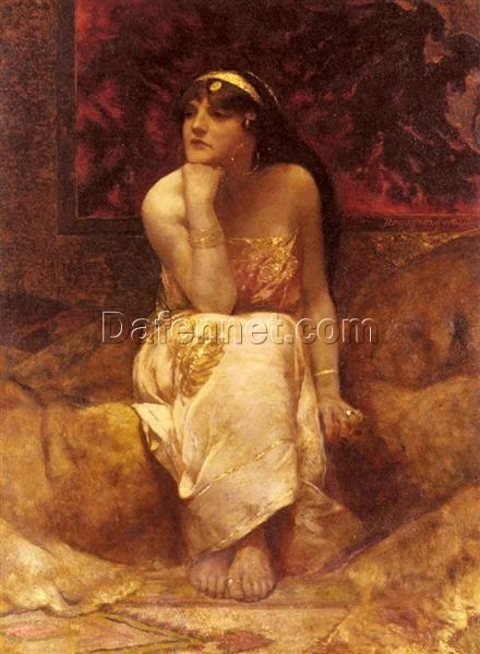 Buy Benjamin Constant Orientalism Oil Painting: Queen Herodiade