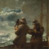 Winslow Homer Realism Genre Painting: Eight Bells (1886) Oil on Canvas
