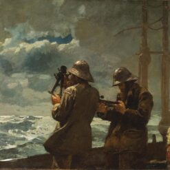 Winslow Homer Realism Genre Painting: Eight Bells (1886) Oil on Canvas