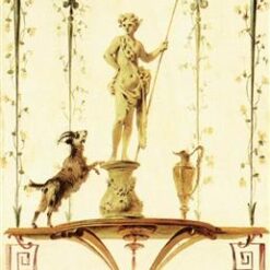 Antoine Watteau's Faun – 1707 Rococo Oil Painting Reproduction | Handcrafted Custom Art from DaFen Village Studio