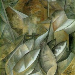 Custom Oil Painting – "Fishing Boats" by Georges Braque – Cubist Landscape Reproduction