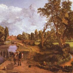 John Constable Flatford Mill 1817 – Romantic Oil Landscape Reproduction