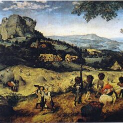 Pieter Bruegel the Elder – Haymaking (June and July), Northern Renaissance Art