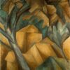 Georges Braque – 'Houses at Estaque' (1908), Cubist Landscape Painting