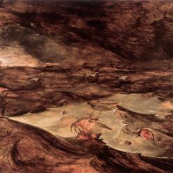 Pieter Bruegel the Elder – The Storm at Sea (1569), Northern Renaissance Marina Painting