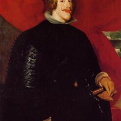 Velázquez’s King Philip IV of Spain – 1632 Baroque Oil Painting Replica for Royal Art Collectors