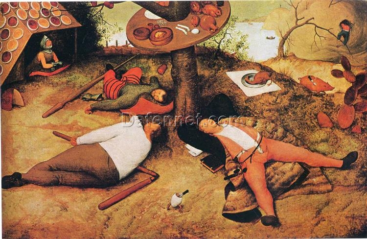 Land of Cockaigne – A Mythological Masterpiece by Pieter Bruegel the Elder