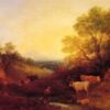 INSPIRED BY Gainsborough’s "Landscape with Cattle" – Custom Rococo Oil Painting | DaFen Village Studio