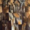 Le Sacre Coeur (1910) by Georges Braque – Cubist Paris Cityscape Oil Painting, Hand-Painted Reproduction