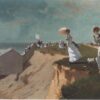 Buy Winslow Homer Realism Genre Painting: On the Beach, Long Branch, New Jersey (1869) Oil on Canvas