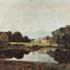 John Constable Malvern Hall (c.1821) – Romantic English Estate Landscape Painting