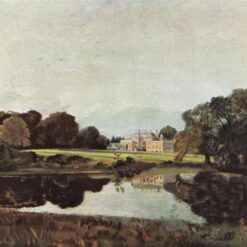 John Constable Malvern Hall (c.1821) – Romantic English Estate Landscape Painting