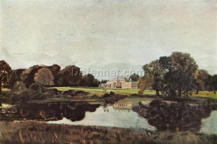 John Constable Malvern Hall (c.1821) – Romantic English Estate Landscape Painting