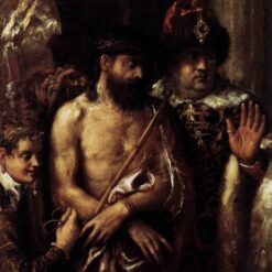 Titian’s Mocking of Christ – Mannerist Religious Painting, Oil on Canvas, c.1570 - 1575