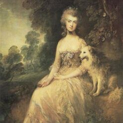 Thomas Gainsborough Rococo Portrait: Mrs. Mary Robinson ('Perdita') (1781) Oil on Canvas