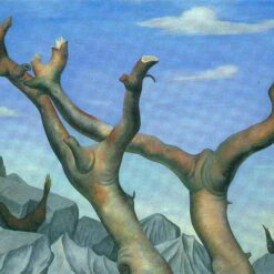 Diego Rivera 'Copalli' Surrealist Landscape Oil Painting – Iconic 1937 Artwork