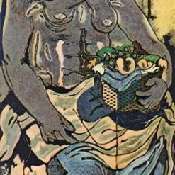 Custom Oil Painting – "Nude Woman with Basket of Fruit" by Georges Braque – Handmade Expressionist Art