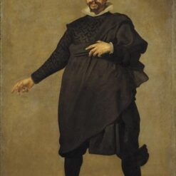 Diego Velázquez Pablo de Valladolid Portrait – 17th Century Baroque Oil Painting Reproduction
