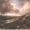 John Constable Romantic Oil Painting – Pond in Branchhill Canvas Wall Art from DaFen Village Studio
