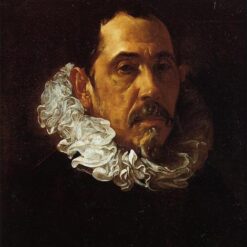 Buy Diego Velázquez Portrait of a Bearded Man – 17th Century Baroque Oil Painting on Canvas for Traditional Décor
