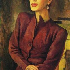 Diego Rivera 'Portrait of Adalgisa Nery' Oil Painting Reproduction – Figurative Expressionism Portrait