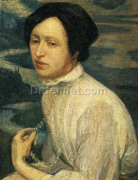 Diego Rivera Spouse Portrait – 1909 ‘Angelina Beloff’ Oil Painting Reproduction – Mexican Artist in Paris