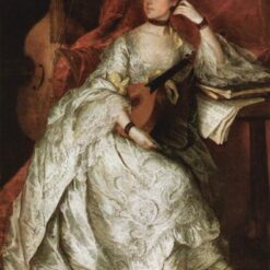 Thomas Gainsborough Portrait of Ann Ford (1760) – Rococo Masterpiece in Oil