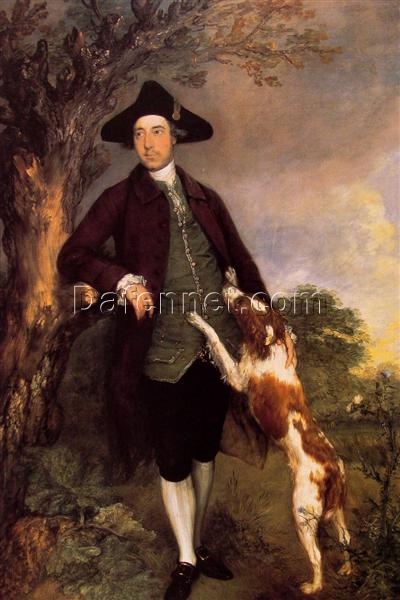 George Venables Vernon, 2nd Lord Vernon (1767) – A Thomas Gainsborough Rococo Portrait